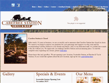Tablet Screenshot of carefreestation.com